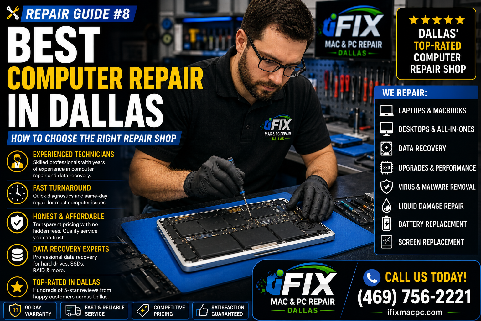 Best Computer Repair in Dallas ? How to Choose the Right Repair Shop!!