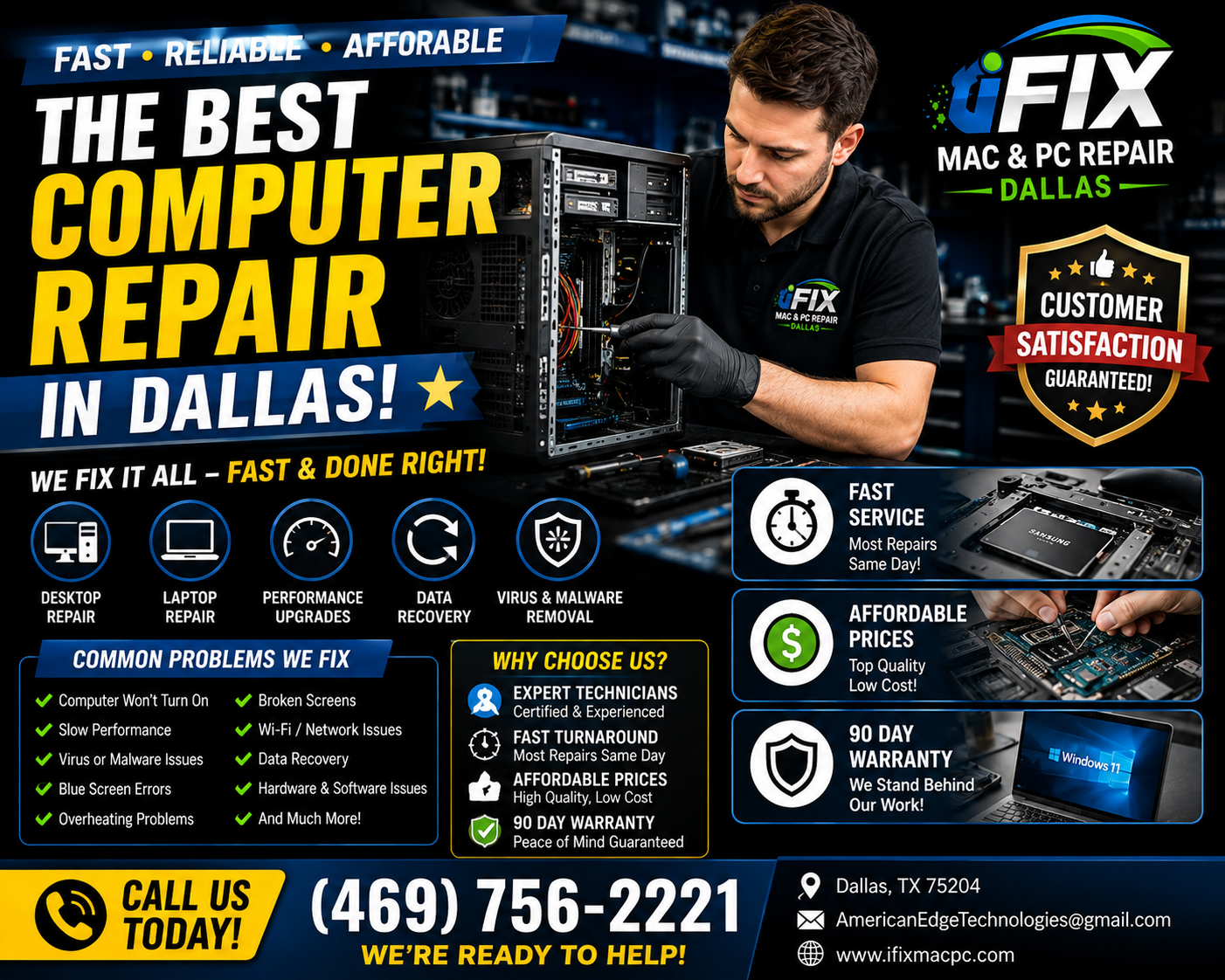 Best Computer Repair in Dallas: How to Choose the Right Repair Shop